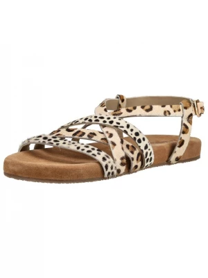 Foto van product LAZAMANI Sandalen met riem beige / zwart