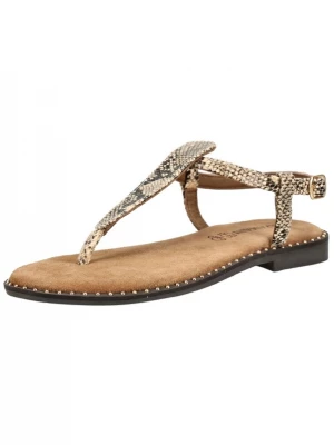 Foto van product LAZAMANI Teenslipper beige / bruin / goud