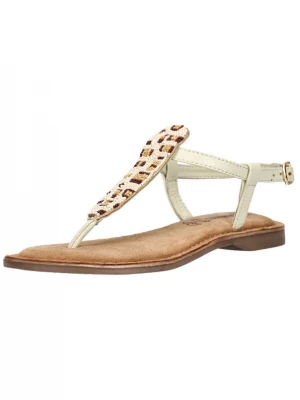 Foto van product LAZAMANI Teenslipper beige / bruin / wit
