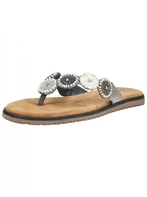 Foto van product LAZAMANI Teenslipper zilvergrijs / parelwit