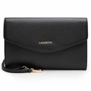Foto van product Lazarotti Clutch 'Bologna Leather' zwart