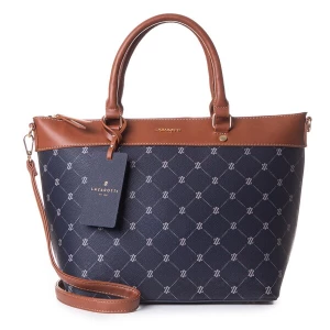 Foto van product Lazarotti Handtas 'Palermo' blauw / bruin