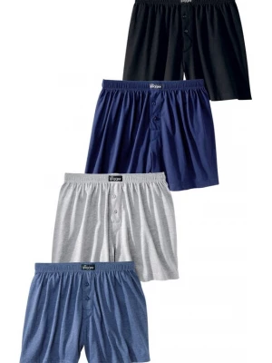 Foto van product LE JOGGER Boxershorts marine / navy / grijs / zwart