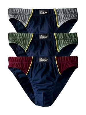 Foto van product LE JOGGER Slip marine / lichtblauw / groen / rood