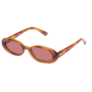 Foto van product LE SPECS Zonnebril 'OUTTA LOVE' bruin / karamel / rosa