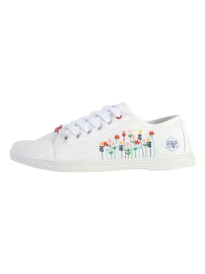 Foto van product Le Temps Des Cerises Sportieve veterschoen wit