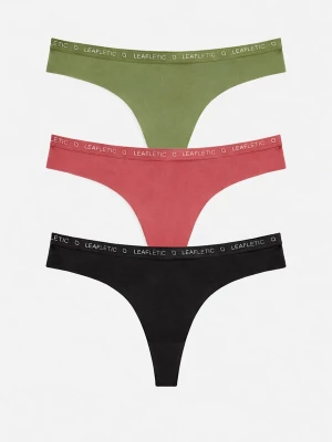 Foto van product LEAFLETIC Broekje 'Leafletic Mid Rise Brazilian' gemengde kleuren