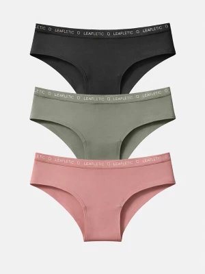 Foto van product LEAFLETIC Broekje 'Leafletic Mid Rise Hipsters / Brief' gemengde kleuren