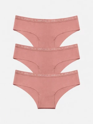 Foto van product LEAFLETIC Broekje 'Leafletic Mid Rise Hipsters / Brief' rosa