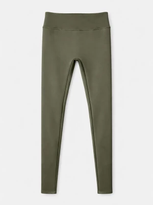 Foto van product LEAFLETIC Leggings 'Leafletic Woman` Long Leggings with Back Gathering' groen