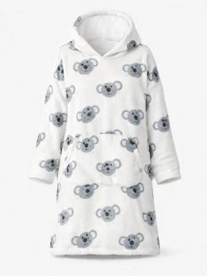 Foto van product LEAFLETIC Oversized trui 'Leafletic Women’s Oversize Hoodie' wit