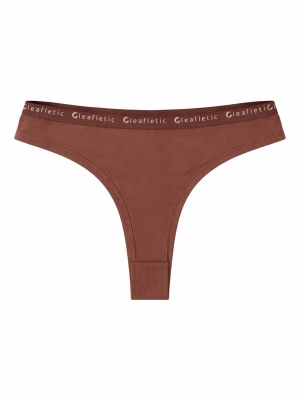 Foto van product LEAFLETIC Slip 'Leafletic Mid Rise Brazilian' bruin
