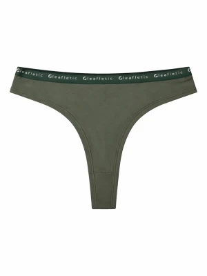 Foto van product LEAFLETIC Slip 'Leafletic Mid Rise Brazilian' groen