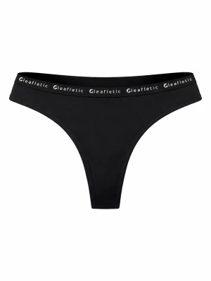 Foto van product LEAFLETIC Slip 'Leafletic Mid Rise Brazilian' zwart