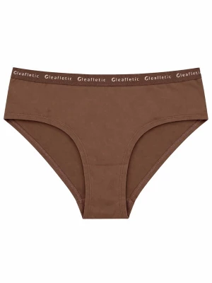 Foto van product LEAFLETIC Slip 'Leafletic Mid Rise Brief' bruin