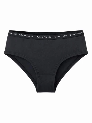 Foto van product LEAFLETIC Slip 'Leafletic Mid Rise Brief' zwart