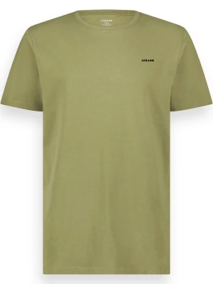 Foto van product LEBASQ Shirt 'The Baker Crew Neck' olijfgroen