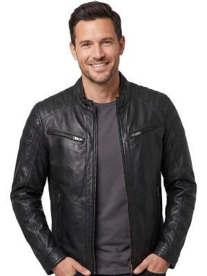 Foto van product Lederjacken24 Tussenjas 'Jacob' zwart