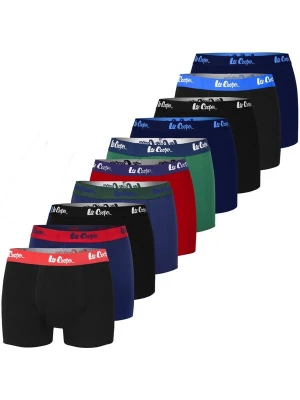 Foto van product Lee Cooper Boxershorts navy / groen / bloedrood / zwart