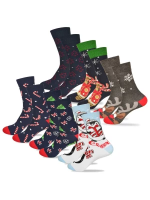 Foto van product Lee Cooper Sokken 'Weihnachtssocken' gemengde kleuren