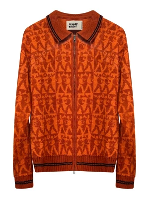 Foto van product Legacy Studios Gebreid vest oranje / kreeft / zwart