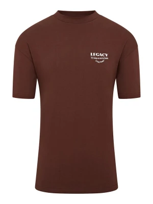 Foto van product Legacy Studios Shirt bruin / jade groen / oranje / wit