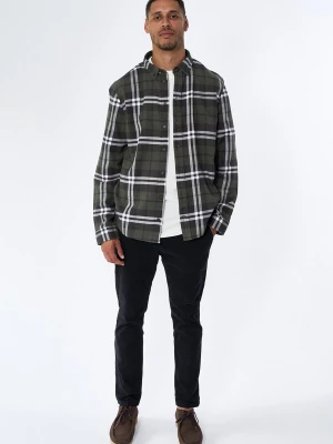 Foto van product Legends Overhemd 'Humphrey Flannel check shirt - Duffel Bag' bordeaux
