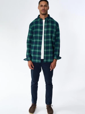Foto van product Legends Overhemd 'Humphrey Flannel check shirt - Varsity Green' donkergroen