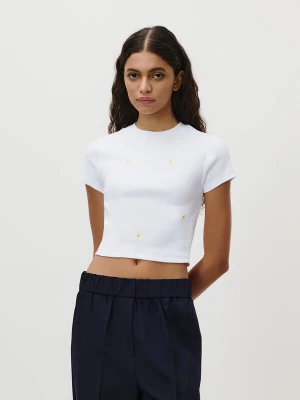 Foto van product LeGer by Lena Gercke Shirt 'Hermine' citroen / wit