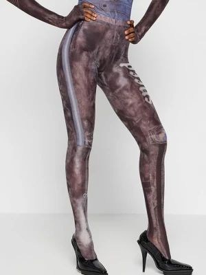 Foto van product Legging Diesel mauve