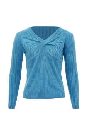 Foto van product leo selection Trui cyaan blauw