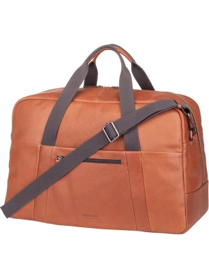 Foto van product LEONHARD HEYDEN Weekendtas 'Hamburg' karamel / zwart