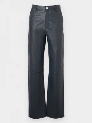 Foto van product Leren broek 2nd Day donkerblauw