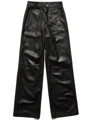 Foto van product Leren broek BIMBA Y LOLA zwart