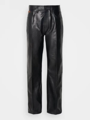Foto van product Leren broek Calvin Klein zwart