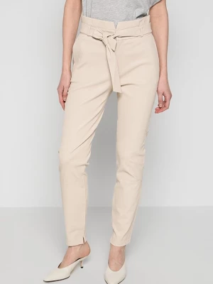 Foto van product Leren broek DANTE6 crème