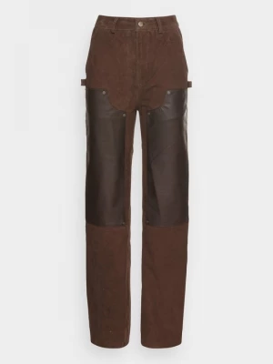 Foto van product Leren broek Deadwood bruin
