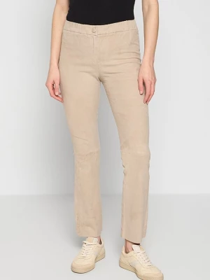 Foto van product Leren broek Oakwood beżowy