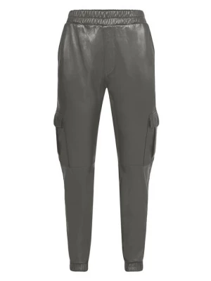 Foto van product Leren broek Oakwood kaki