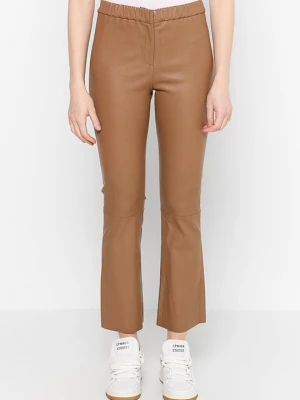 Foto van product Leren broek Oakwood lichtbruin