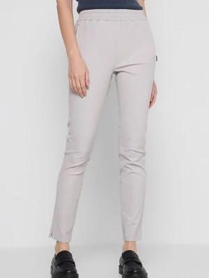 Foto van product Leren broek Oakwood lichtgrijs