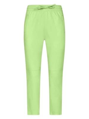 Foto van product Leren broek Oakwood wintergroen