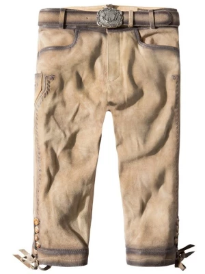 Foto van product Leren broek Stockerpoint bruin