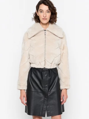 Foto van product Leren jas AllSaints beżowy