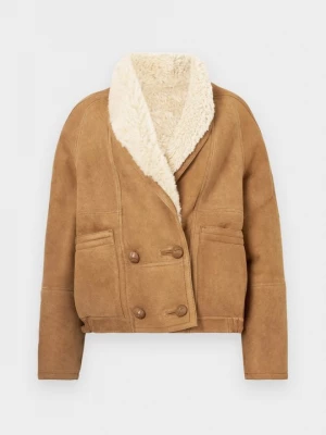 Foto van product Leren jas AllSaints camel