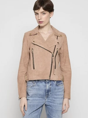 Foto van product Leren jas AllSaints lichtbruin