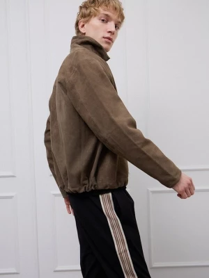 Foto van product Leren jas Calvin Klein taupe