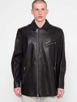 Foto van product Leren jas Diesel zwart