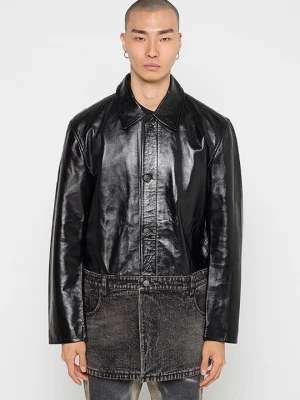 Foto van product Leren jas Diesel zwart