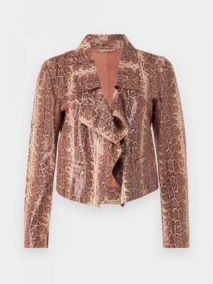 Foto van product Leren jas Emporio Armani bruin